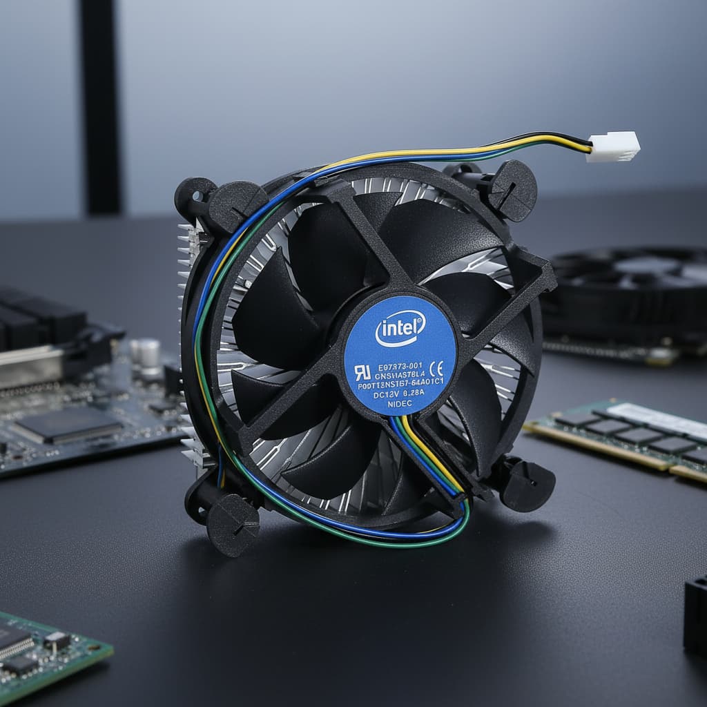 Cooler Processador Intel LGA 775 1156 1155 1150 1151 1366 1200 1700 2400RPM Silencioso para CPU PC