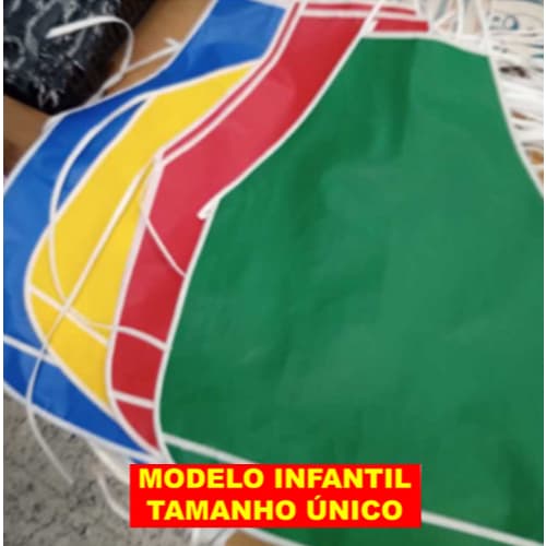 5 UNIDADES DE AVENTAL INFANTIL LISO COLORIDO | DIVERSAS CORES | LER A DESCRIÇÃO