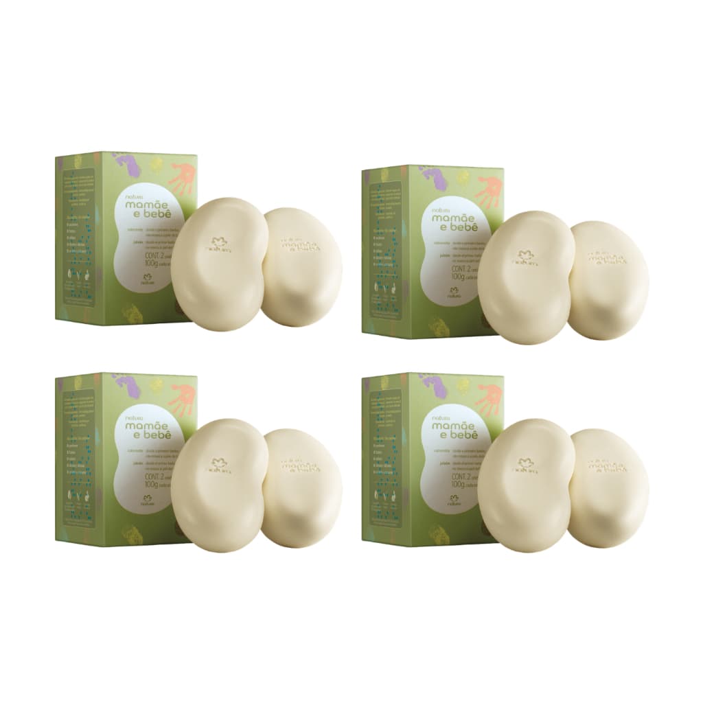 Sabonete em Barra Natura Mamãe e Bebê 2x100g