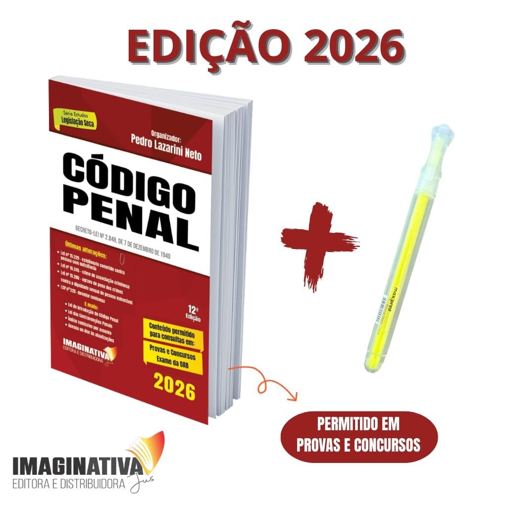 Código Penal 2026 + marca texto