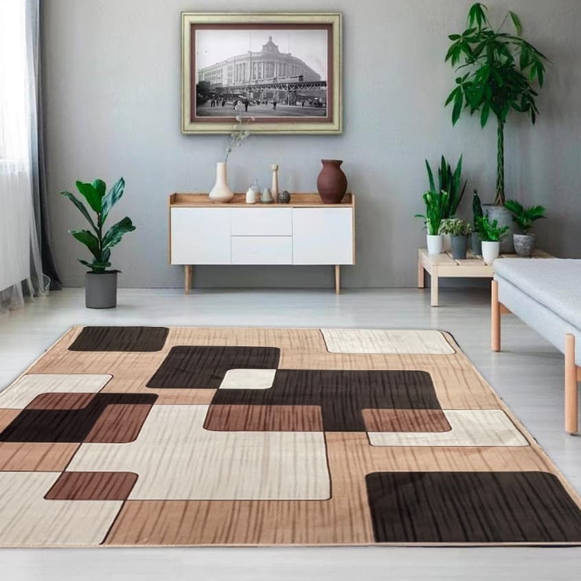 Tapete Sala Veludo Estampado Tipo Indiano 2,00 X 1,50 Metros