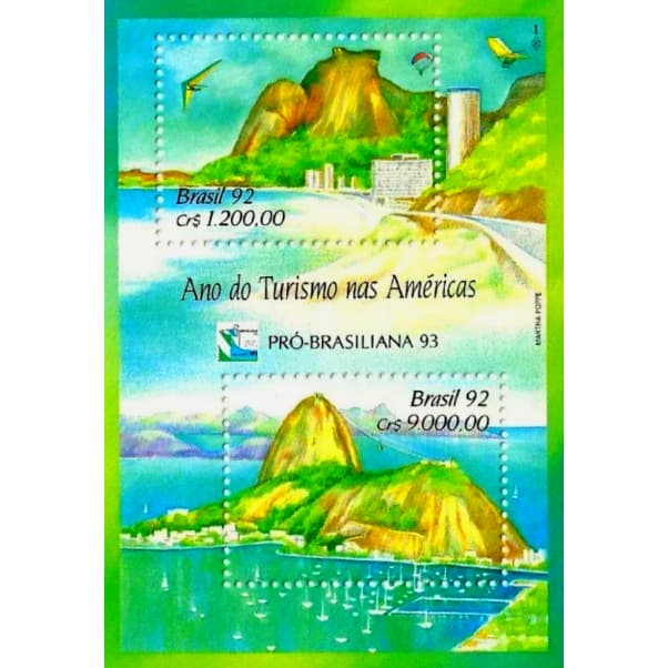 B - 093 - ANO DO TURISMO NAS AMÉRICAS PRÓ-BRASILIANA 93