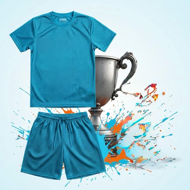 Kit Conjunto Infantil e juvenil Camisa e Shorts Dri-Fit