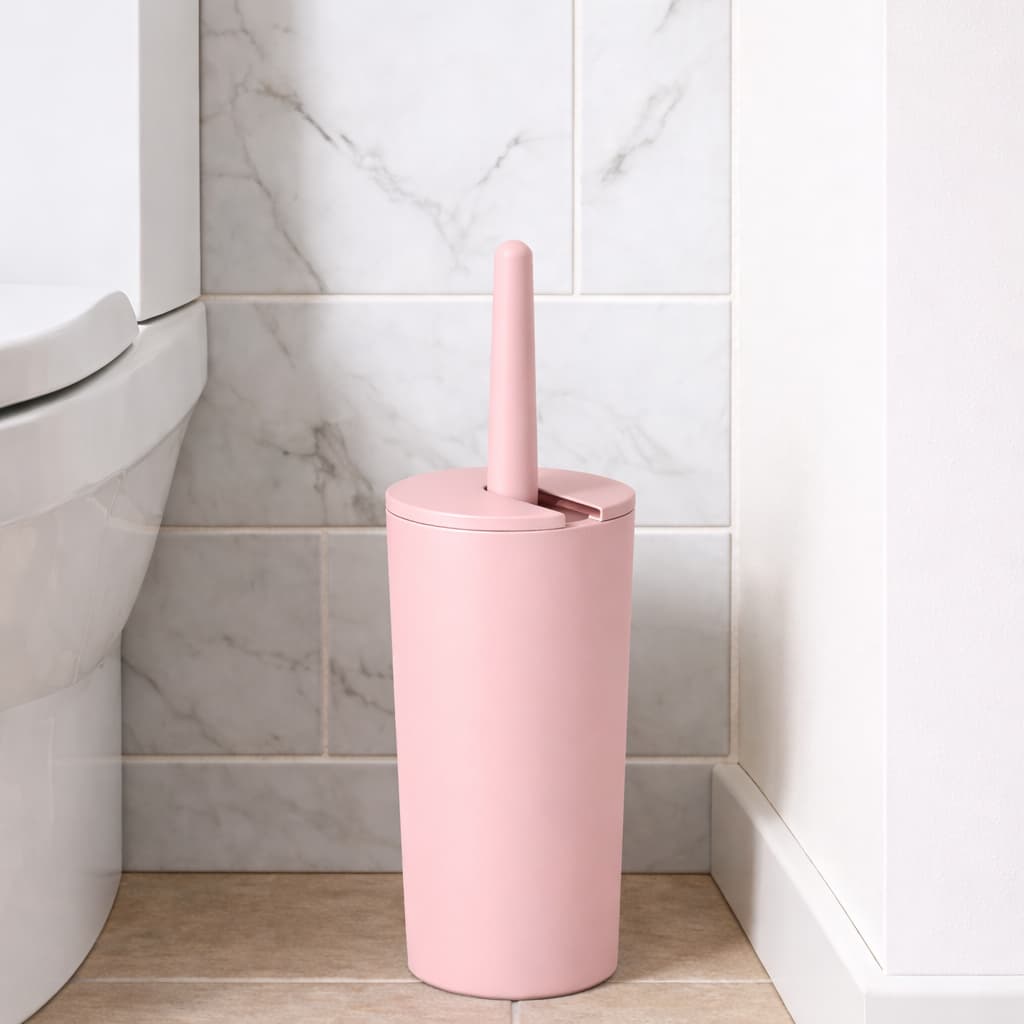 Escova para Vaso Sanitário - Base de Banheiro Privada, Alta Eficiência,Coza