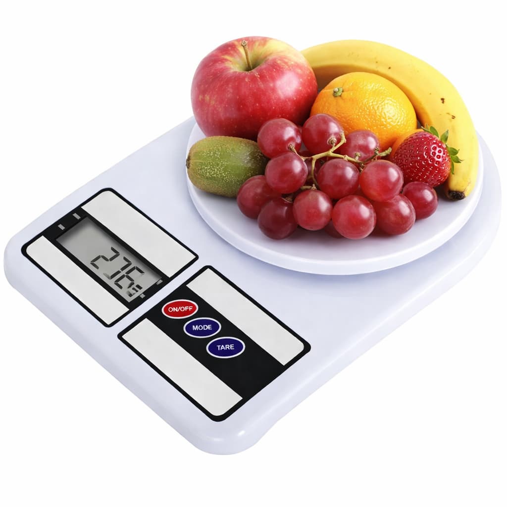 Balança Digital Cozinha Precisão Dieta 10kg Nutrição