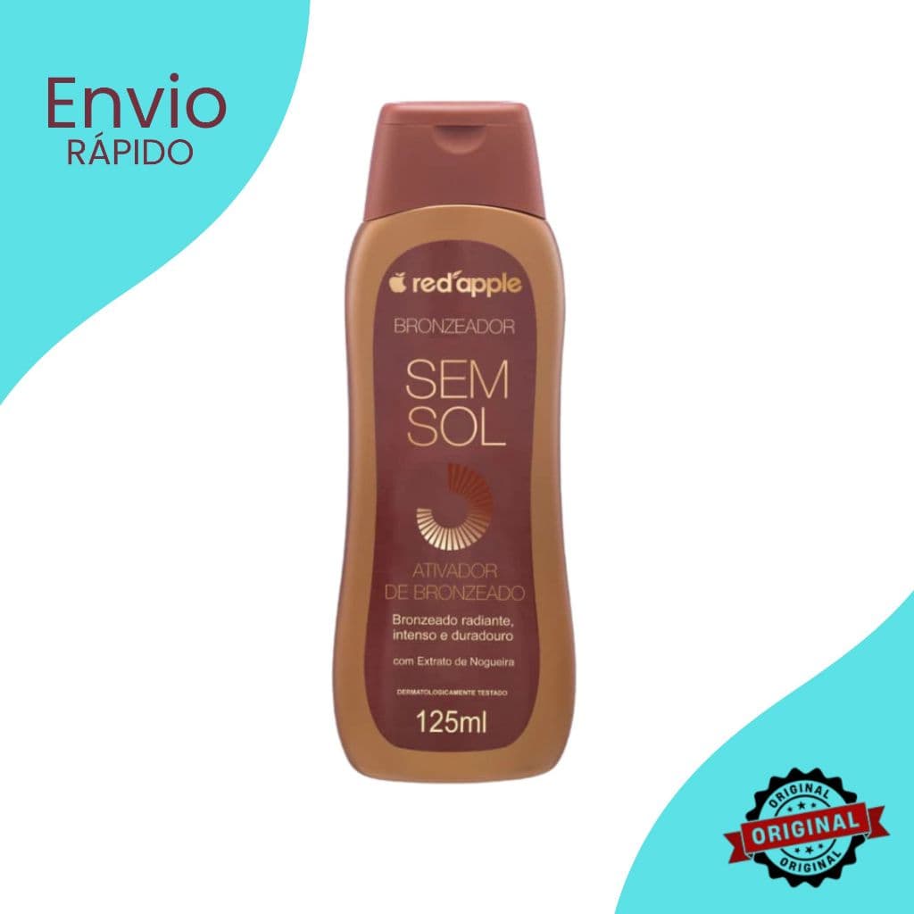 Bronzeador AutoBronzeador Sem Sol 125 ml - Red Apple