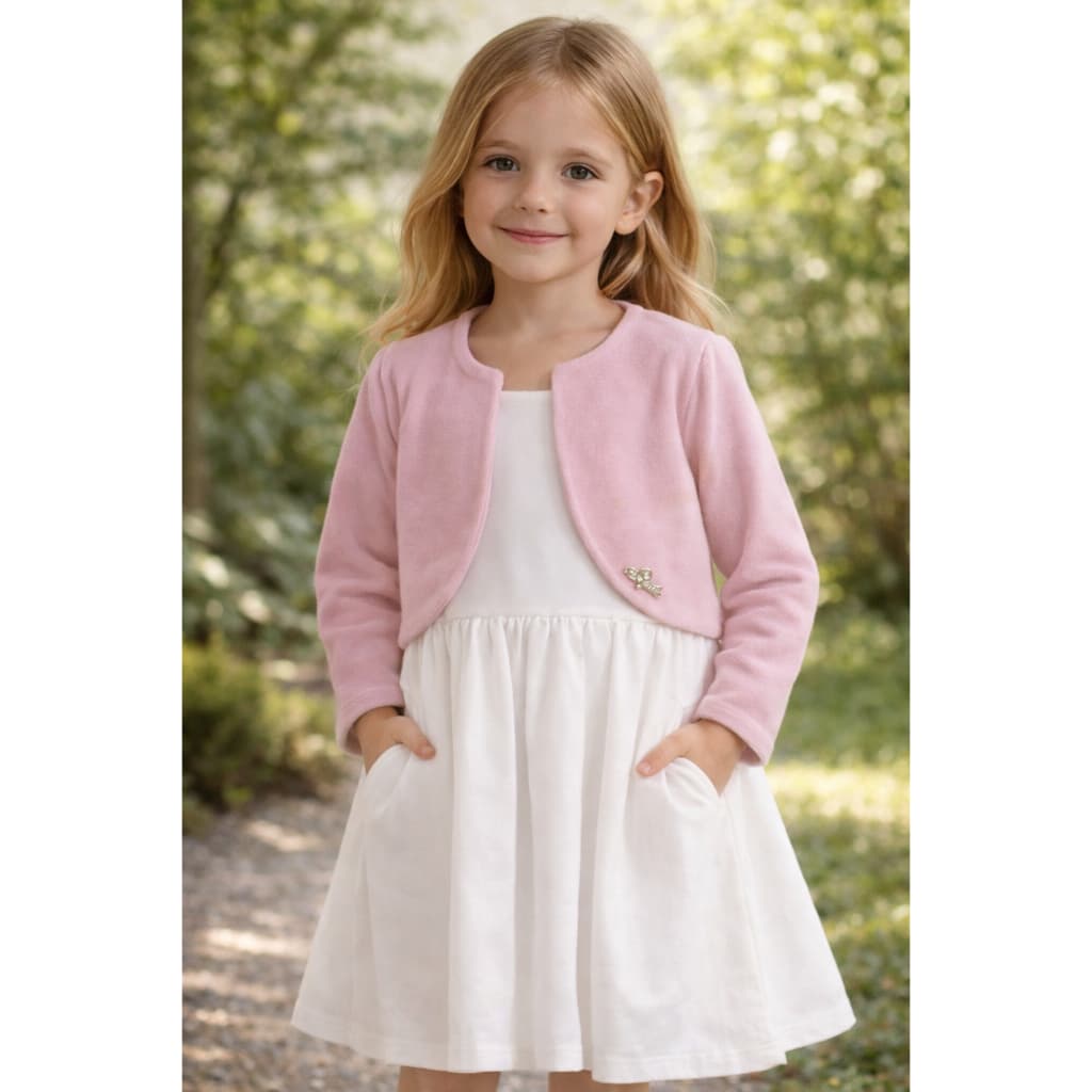 Bolero Casaco Infantil Menina Luxo 4585 - Pupila