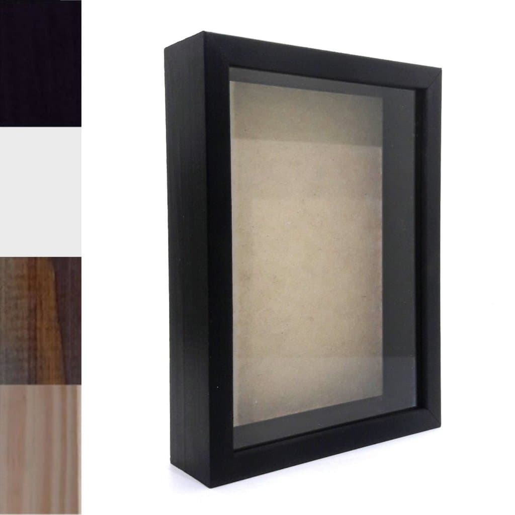 Moldura Caixa Alta com Vidro para Quadros Quilling e Scrapbook 1,5x4,5