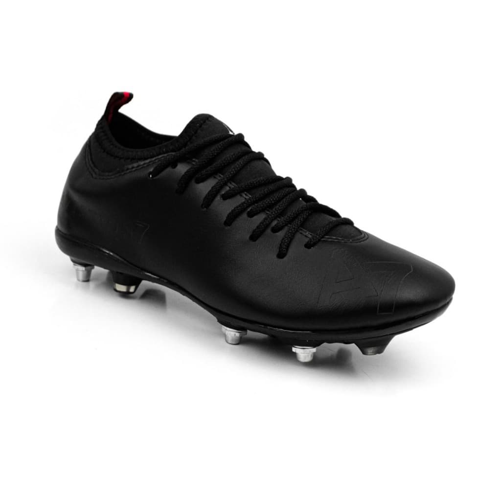 Chuteira A7 Profissional Campo Futebol Grama Natural e Sintética Travas Mistas De Alumínio Com Sola Costurada