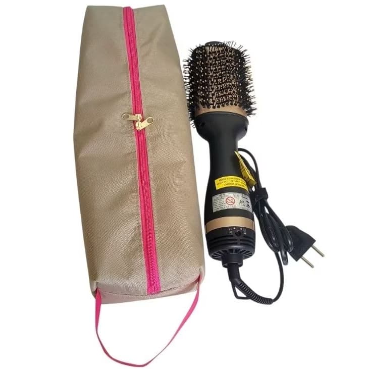 Case/Capa de Nylon Premium para Escova Secadora e Rotativa - Viagem, Proteção e Organização