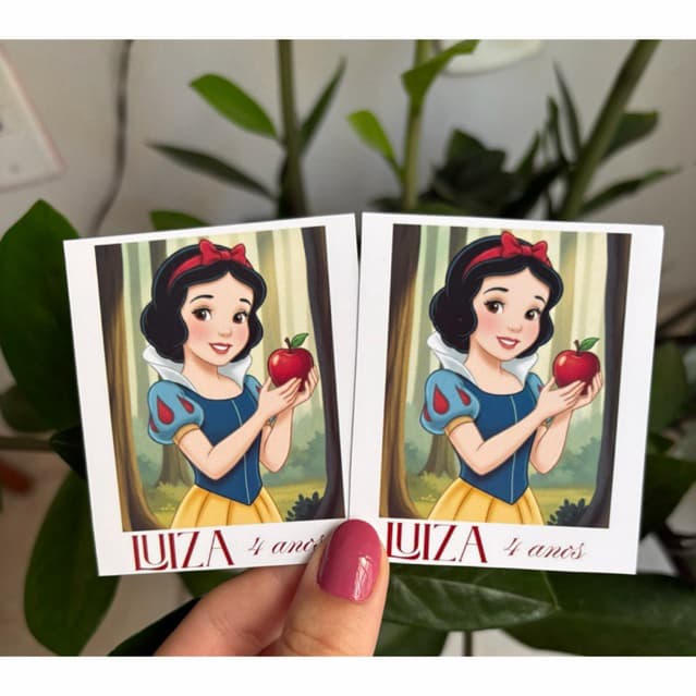 Kit 36 Polaroid Personalizada Foto Qualidade