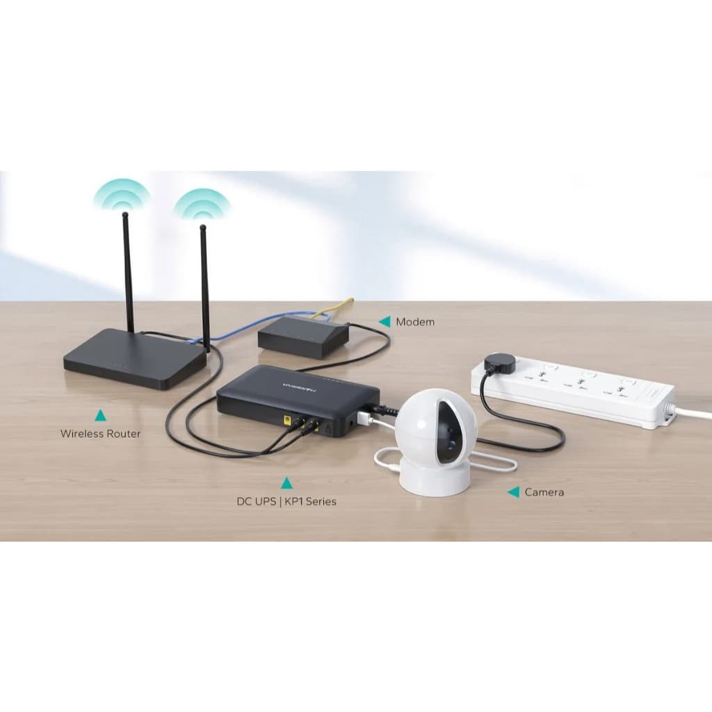 NOBREAK SMART MINI Dc Ups Marsriva Kp1 Ultra 18W 2,5 A