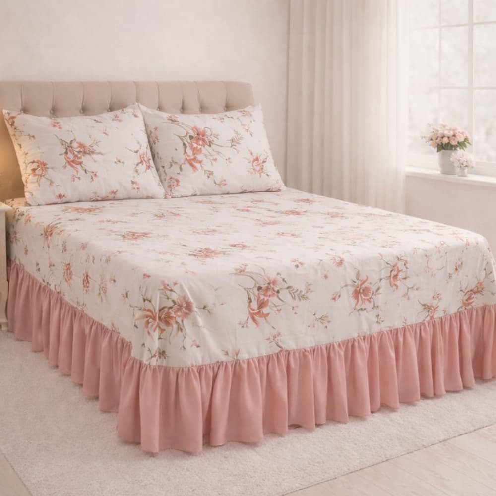 Kit Colcha Cobre Leito  3 Peças Toque macio  com Porta Travesseiro Casal Padrão/Queen/King/Solteiro