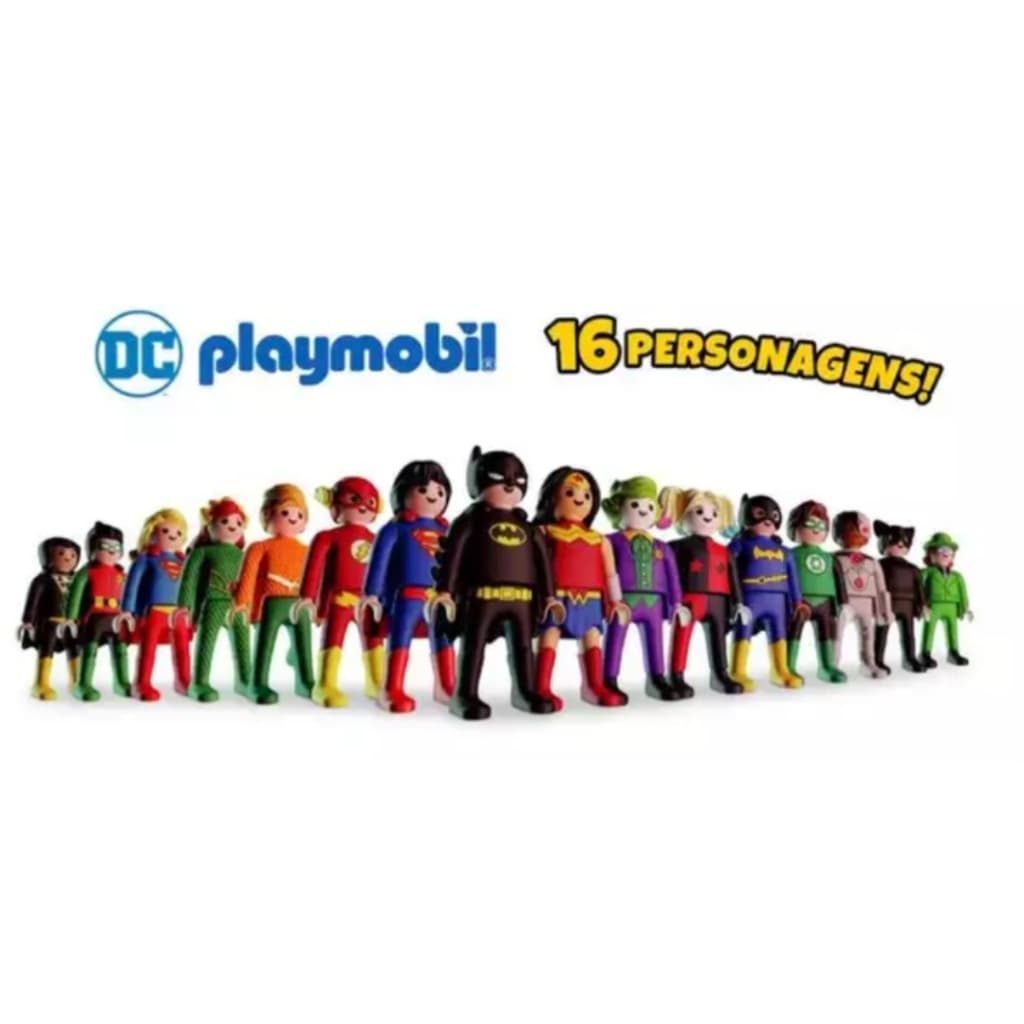 Brinquedo Kinder Ovo Playmobil Dc Comics