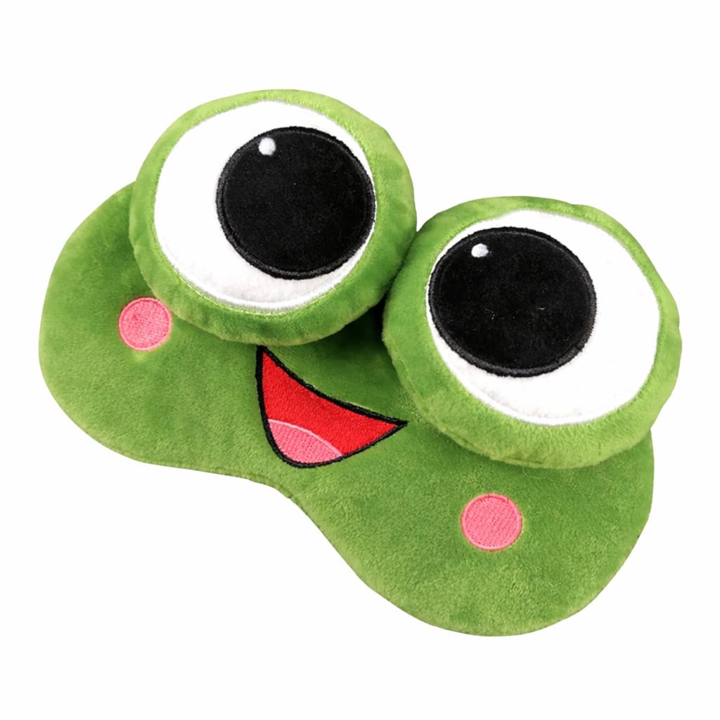 Tapa Olho Máscara De Dormir Frog Venda Blackout Para Descanso De Viagens E Escritório Ajuste Universal ​ .