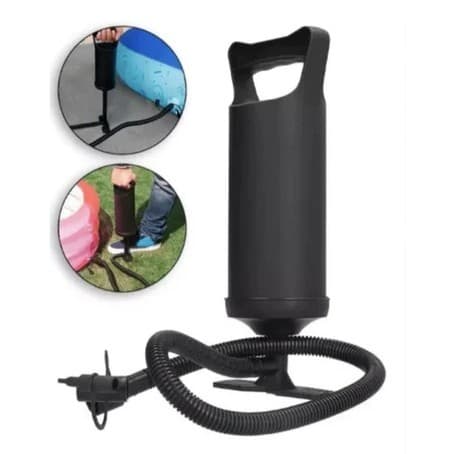 Bomba De Ar Manual Inflador Portátil Dia a Dia Para Colchão Piscina Boias