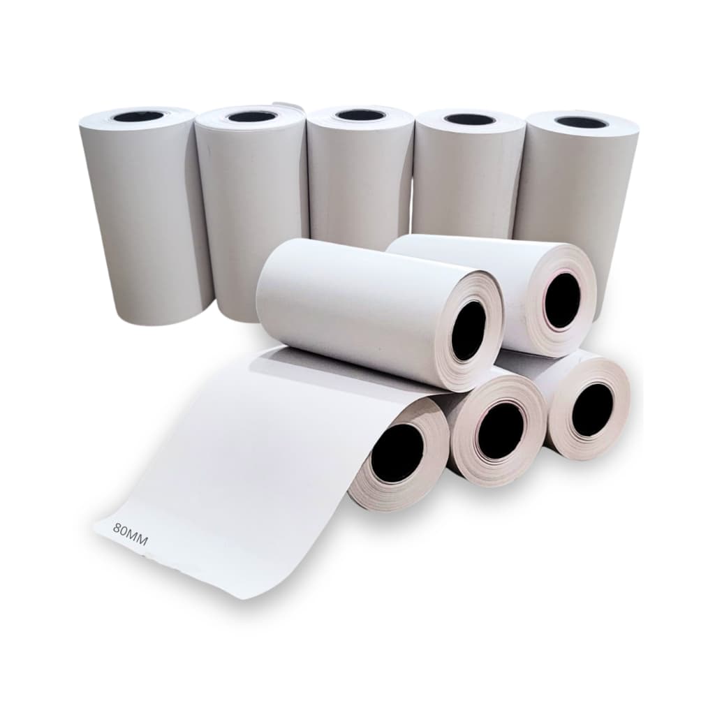 Kit 10 Bobina 80mm Papel Térmico Goldensky Delivery PDV 7m Para Impressora