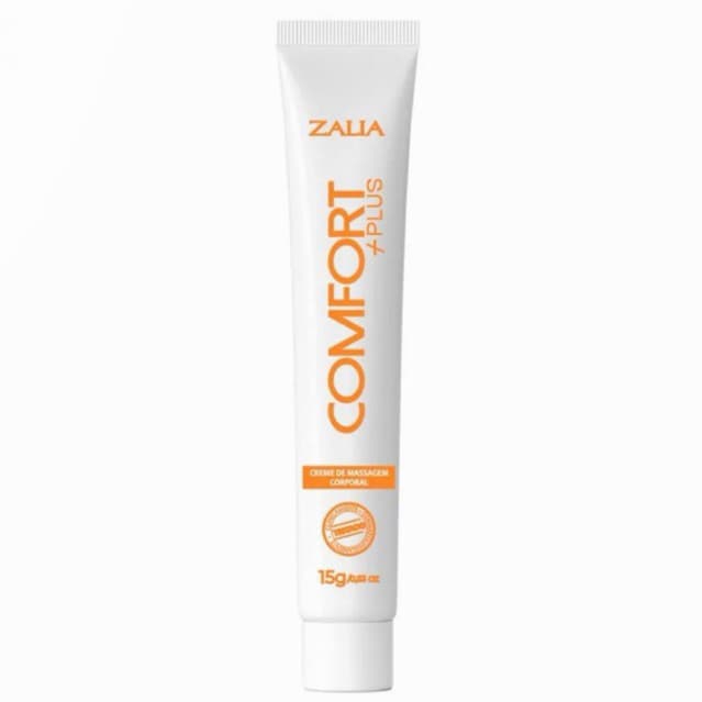 Creme COMFORT 15G ZALIA Lubrificante mais comforto anal Para Iniciantes e Avançados Sex Shop