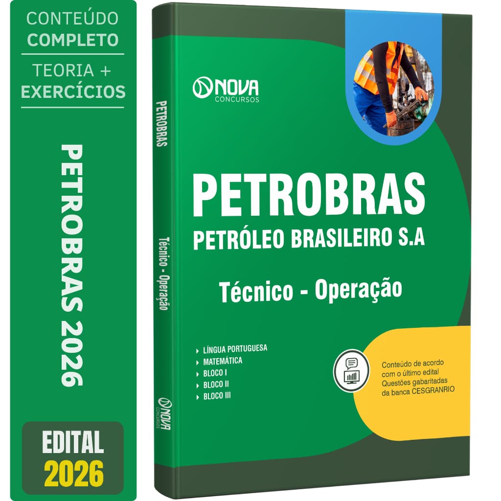 Apostila Petrobras 2026 - Técnico - Operação