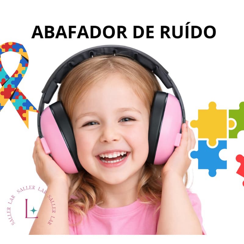 Abafado De Ruído Ouvido Protetor Infantil Bebê Neném Criança Autismo Ajustável Confortável