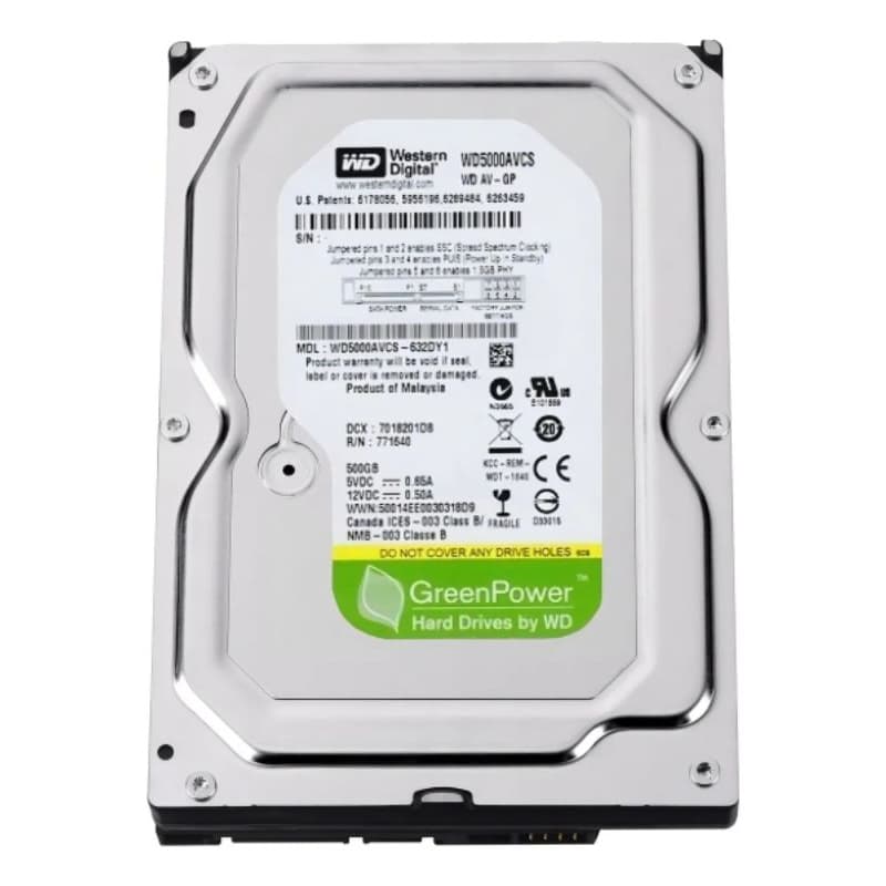 HD INTERNO DIGITAL WD 320GB / 500GB SATA II 7200 RPM