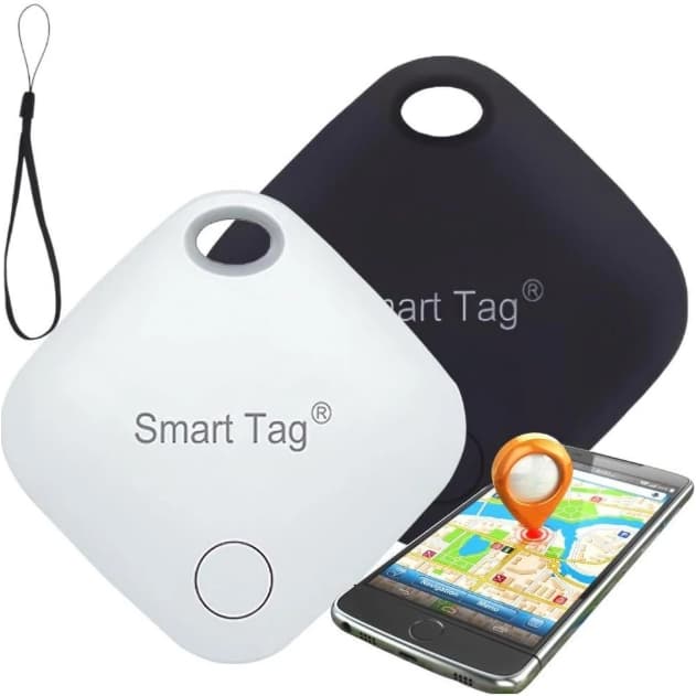 Smart Air Tag Rastreador Bluetooth para iPhone Localizador App iOS Objetos Malas Perdidos Pet