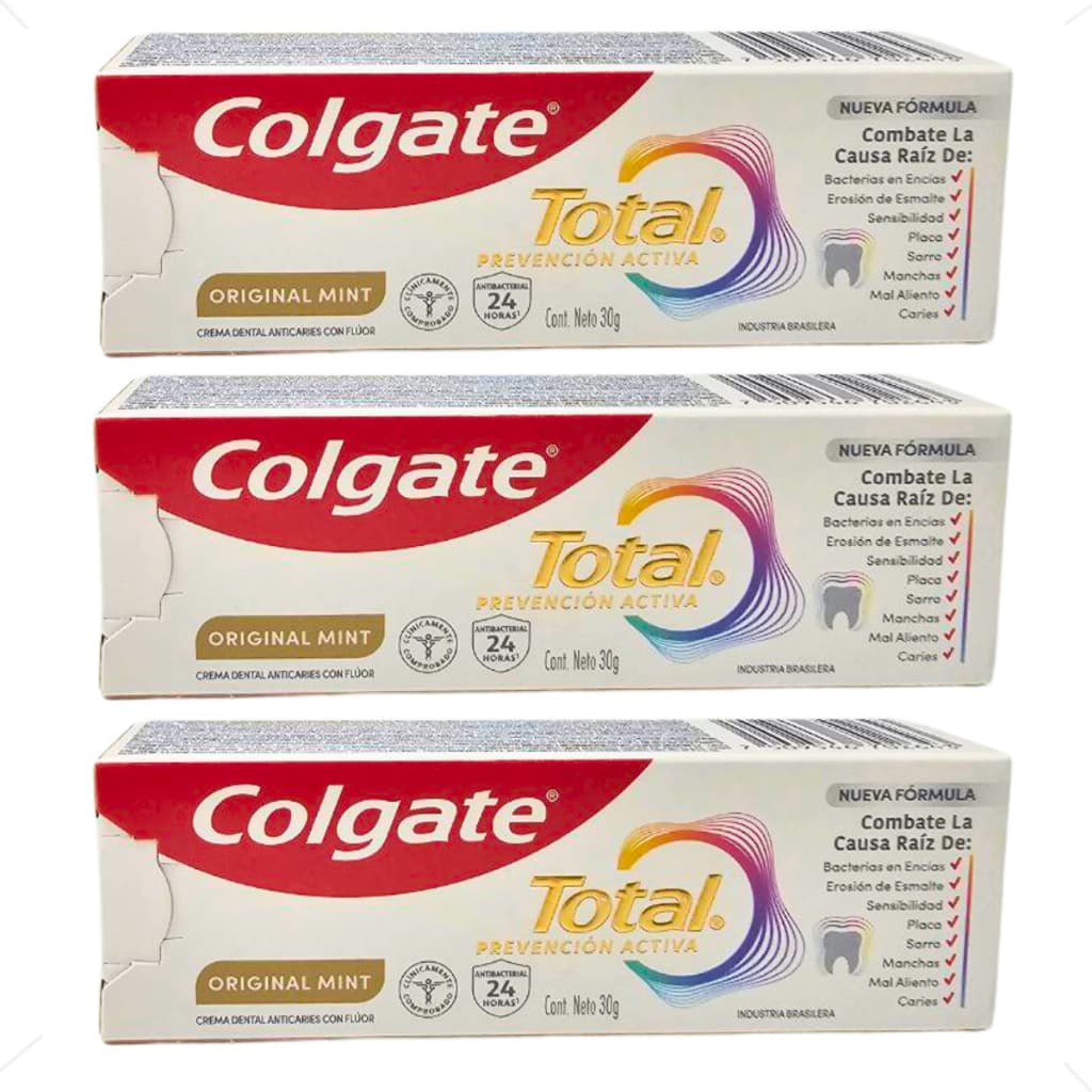 Creme Dental Total Original Mint 30g - Colgate Kits