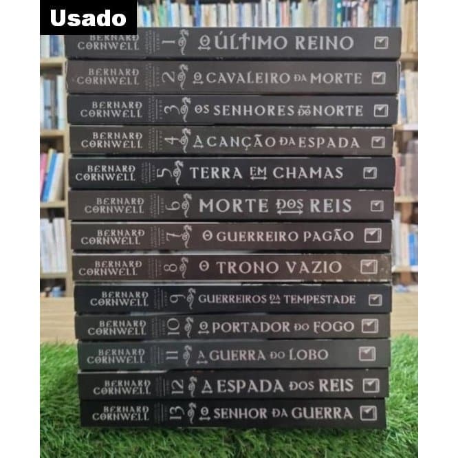 Livros De Bernard Cornwell - Cronicas Saxonicas - Literatura Estrangeira