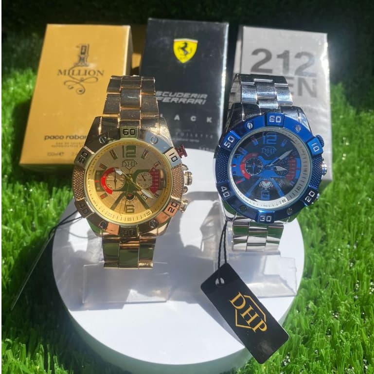 RELÓGIO + PERFUME IMPORTADO + CAIXINHA DO RELOGIO - O KIT IDEAL P/ PRESENTE