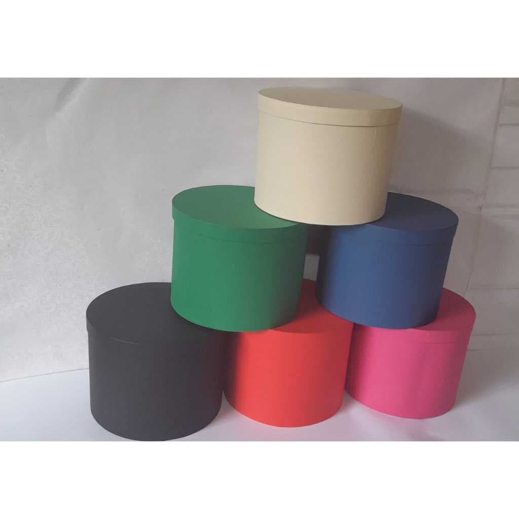 caixa para presente 15 x11 box luxo cartonada redonda