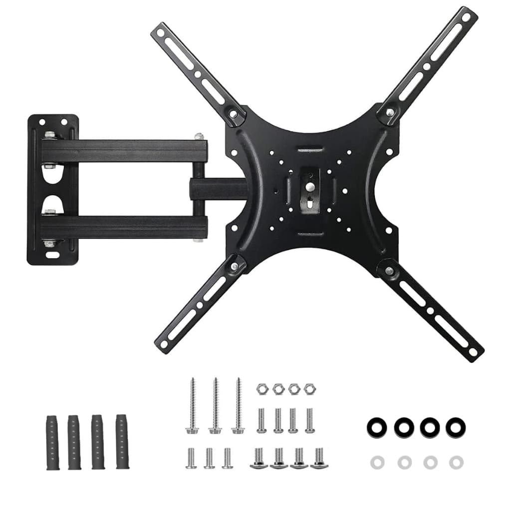 Suporte de TV Articulado 14-55 Polegadas 3 Articulações Resistente Fácil Montagem Mooca Rápido