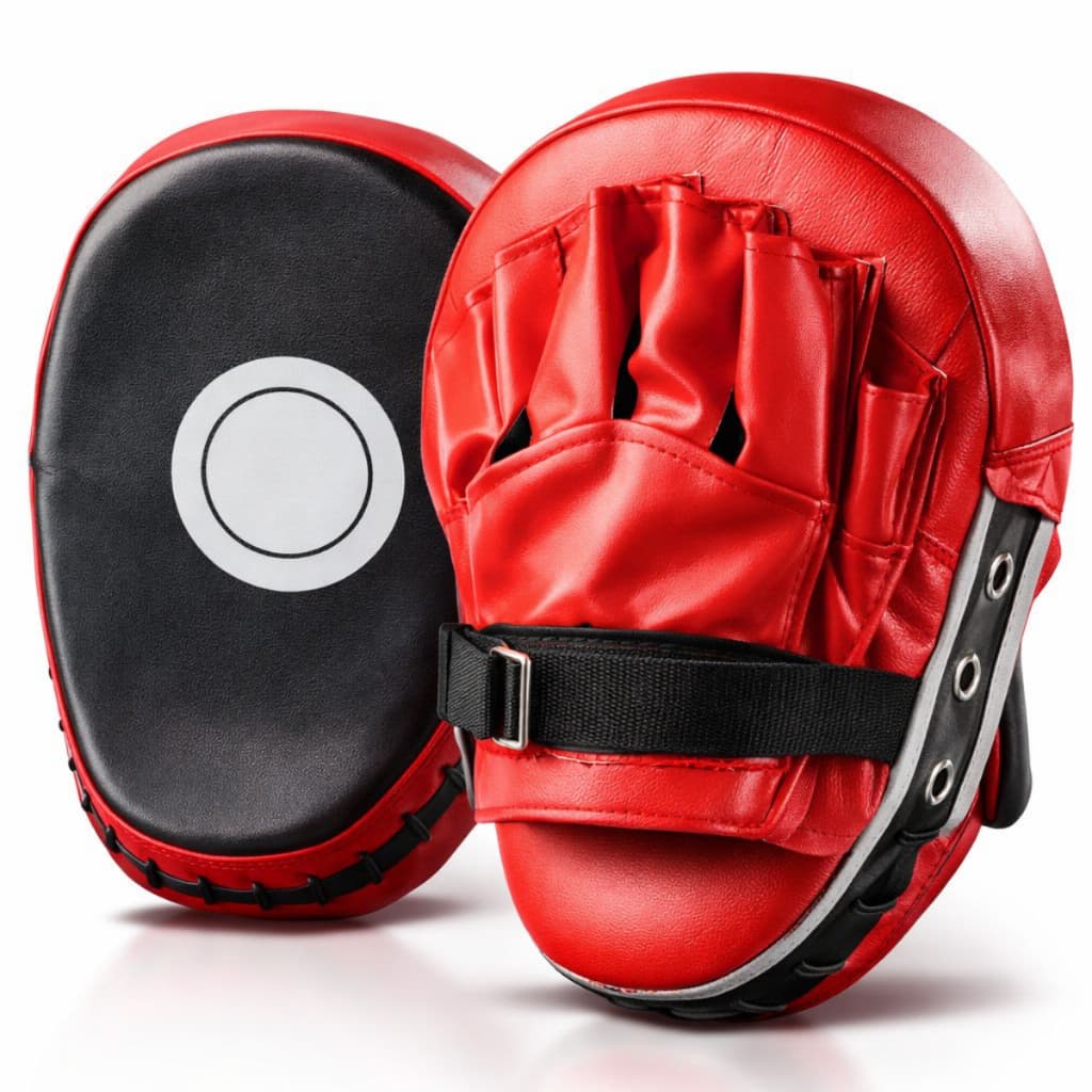 Par Aparador De Soco Manopla De Foco Para Muay Thai Boxe Luta Taekwondo