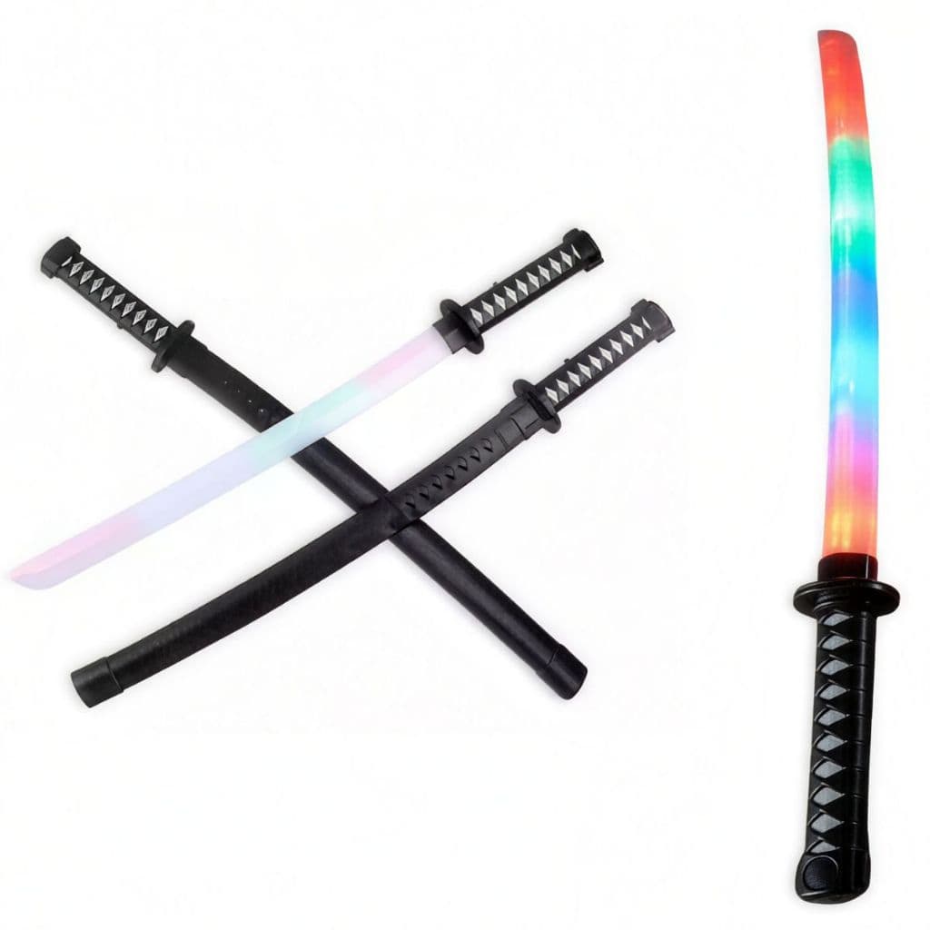 Katana Espada Com Luz E Som - Demon Slayer Kimetsu No Yaiba