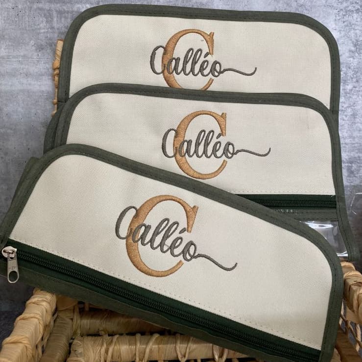 Kit 3 Saquinhos Organizadores para Maternidade Personalizados Roupinhas de Bebê,Mala