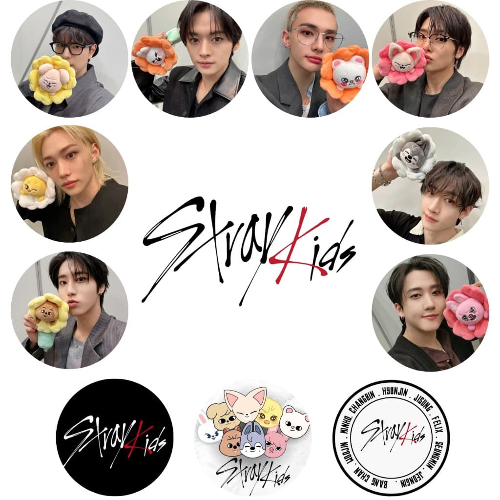 Bottons 58mm – STRAY KIDS
