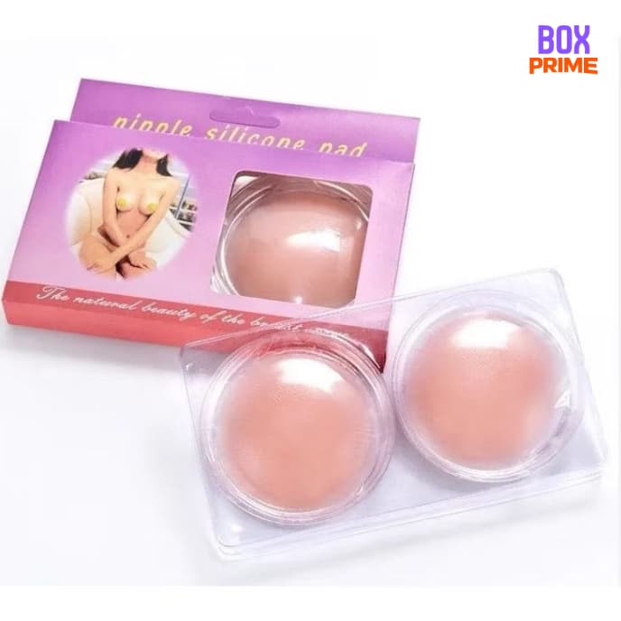 Kit Protetor e Tapa Mamilo Silicone Adesivo Invisível Reutilizável.