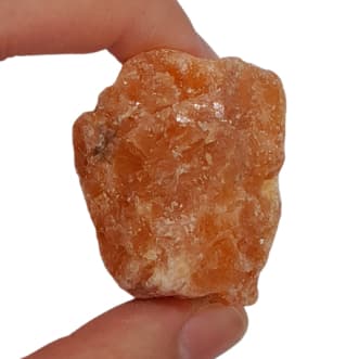 Calcita Laranja Pedra Natural Bruta Cristal