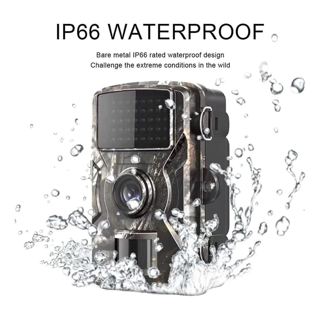 1080P Câmera De Trilha Com Visão Noturna Para Caça 16MP Pode Gravar Vídeos E Tirar Fotos