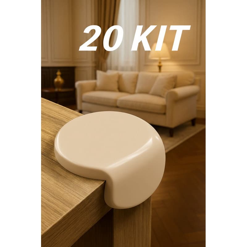 1/4/12/20 Peças Quadrado/Rotundidade Protetor De Quina Mesa Segurança Para Crianças E Bebes Proteção Promoção