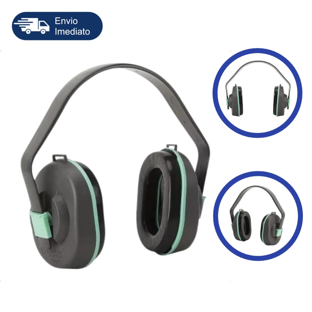 Abafador de Ruído Protetor Auditivo Libus Concha 17 dB Proteção Ruídos Protetor Auricular Ajustável