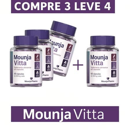 LIMITADO Compre 3 Leve 4 -  Psyllium + Quitosana + Spirulina - 500mg