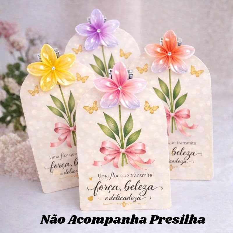 Card Dia das Mães  Personalizado | Lembrança Delicada e Encantadora | Não Acompanha Presilha | Card para presilha de 3cm