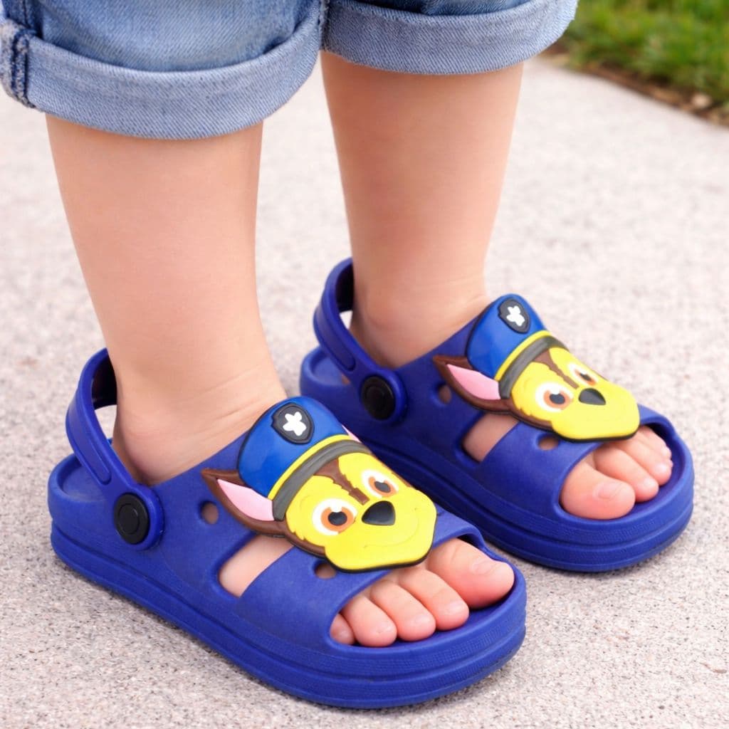 Sandália Papete Infantil Menino Confortável Leve Macio Promoção Moda Kids Casagrandeemborrachados