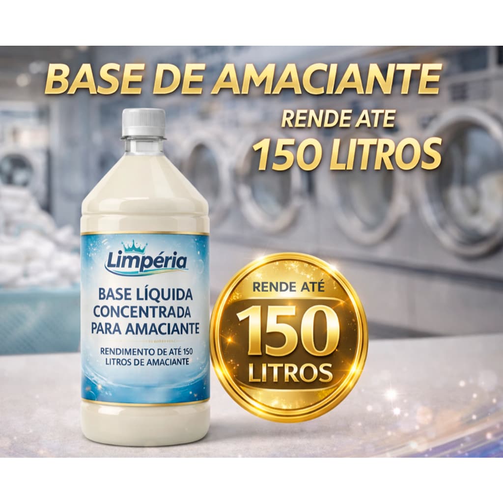 Base para Amaciante Concentrado Base Liquida Para Amaciante Limpéria
