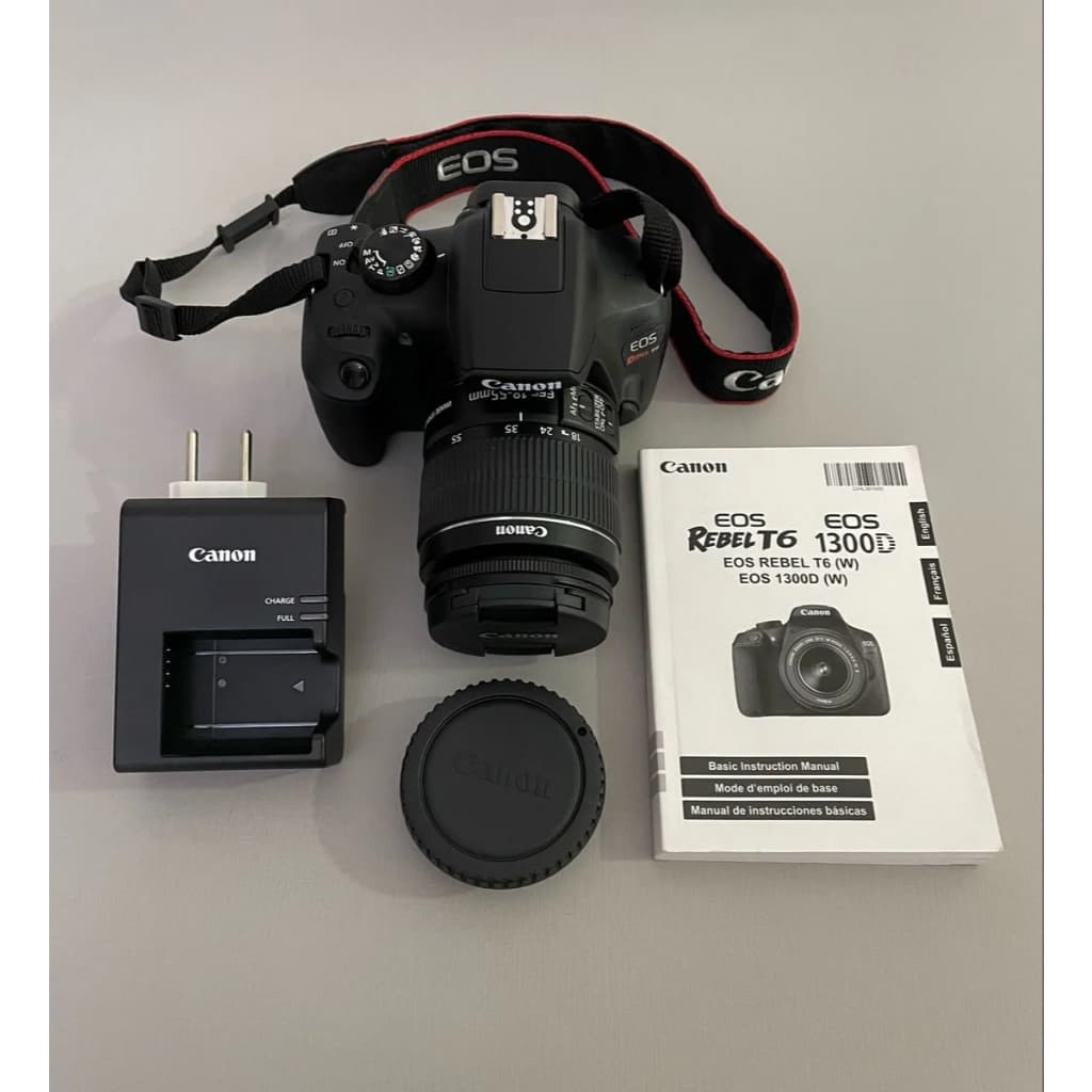 Câmera Canon EOS Rebel T6