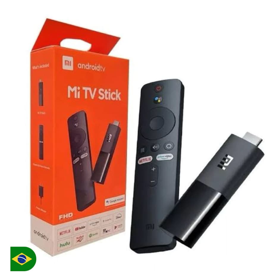 Xiaomi Mi TV Stick MDZ-24-AA de voz Full HD 8GB preto Pronta Entrega