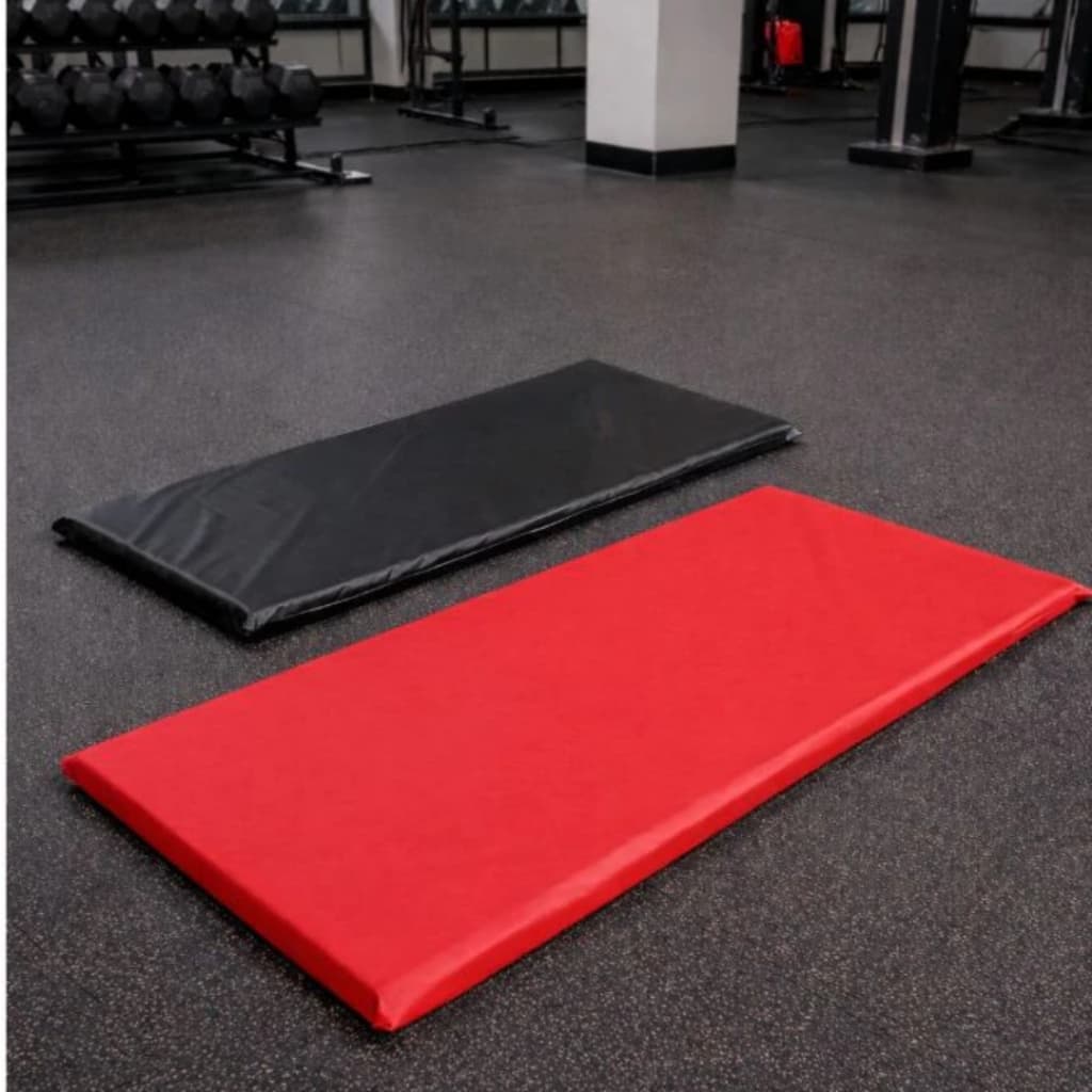 Colchonete de Academia 90x40x2cm Compacto Espuma Macia Impermeável Treino Yoga Pilates Pequeno