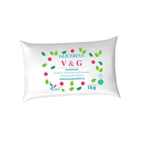 Base Glicerinada Hipoalergenica Transparente 1Kg - V & G