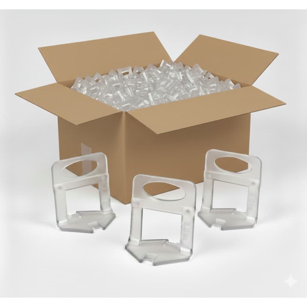 Espaçador Nivelador Smart Grande Formato Piso Porcelanato 500 Unidades Deplasti