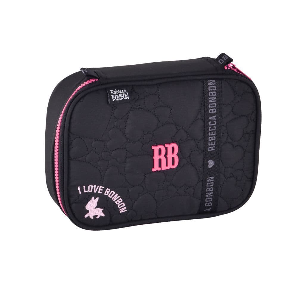 Estojo RB Rebecca Bonbon Escolar 36 Elásticos Lançamento 2026 Meninas